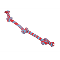 Mammoth Flossy Chews EXTRA 3 Knot Rope Dog Toy 