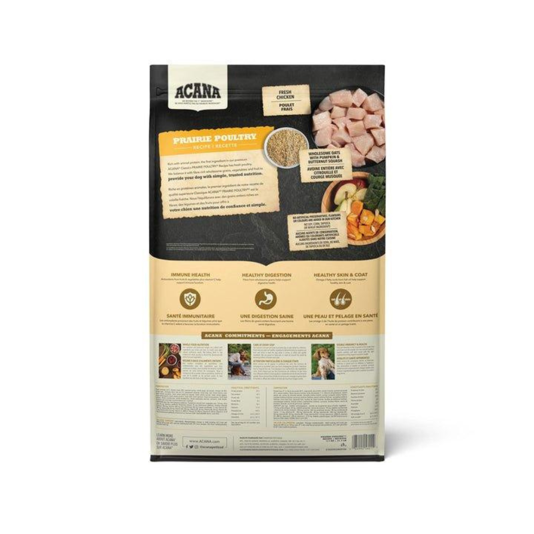 Acana Dry Dog Food - Classic Prairie Poultry