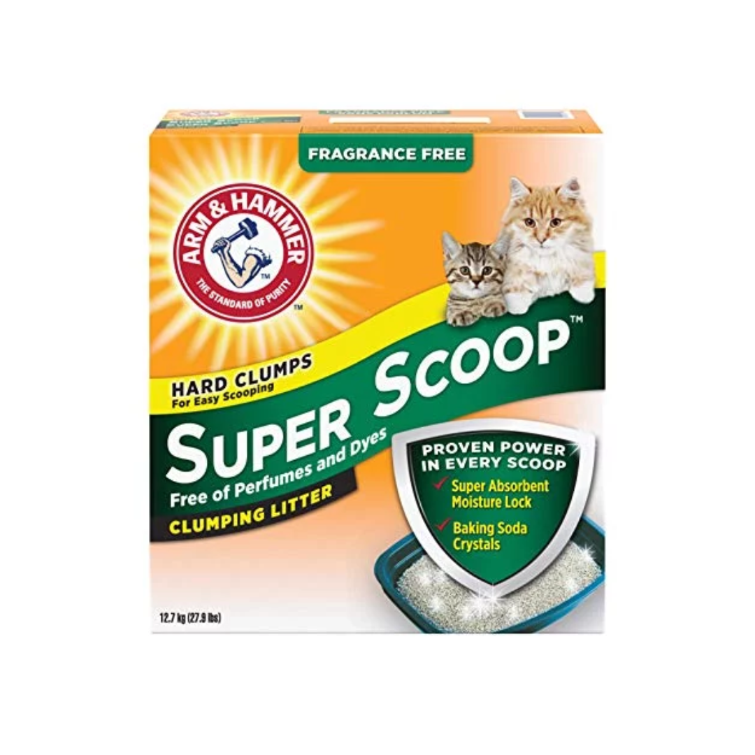 Arm and Hammer Cat Litter - Super Scoop Clumping Scented 