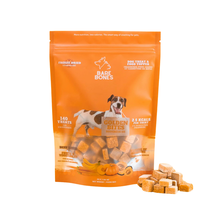 Bare Bones Freeze-Dried Dog Treats - Golden Bites