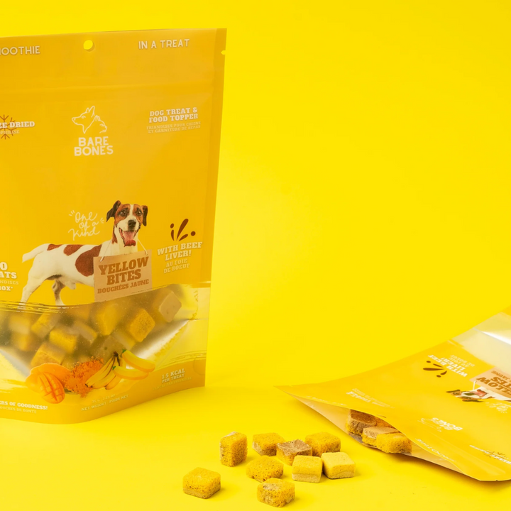 Bare Bones Freeze-Dried Dog Treats - Yellow Bites