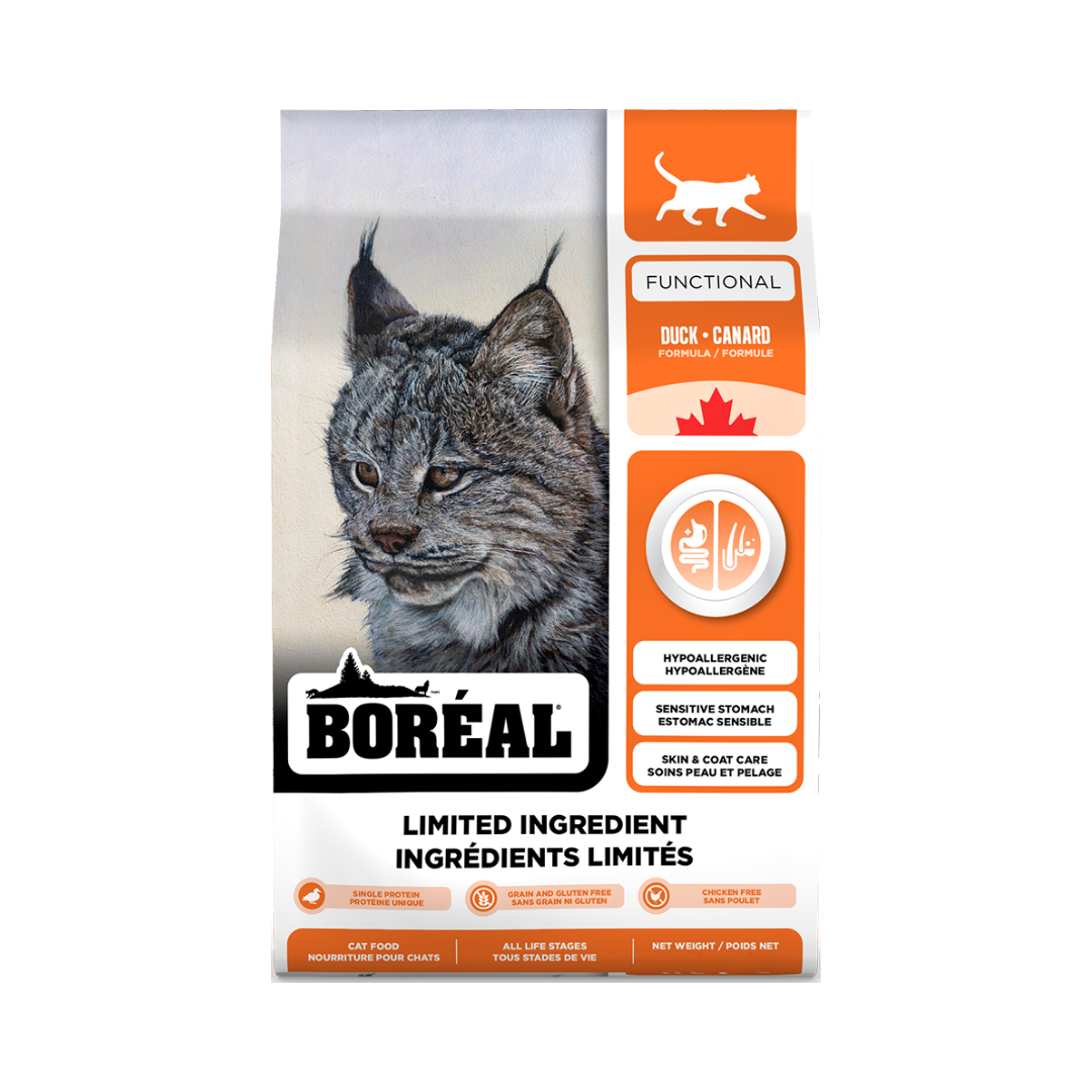 Boreal Dry Cat Food - Functional Limited Ingredient Duck