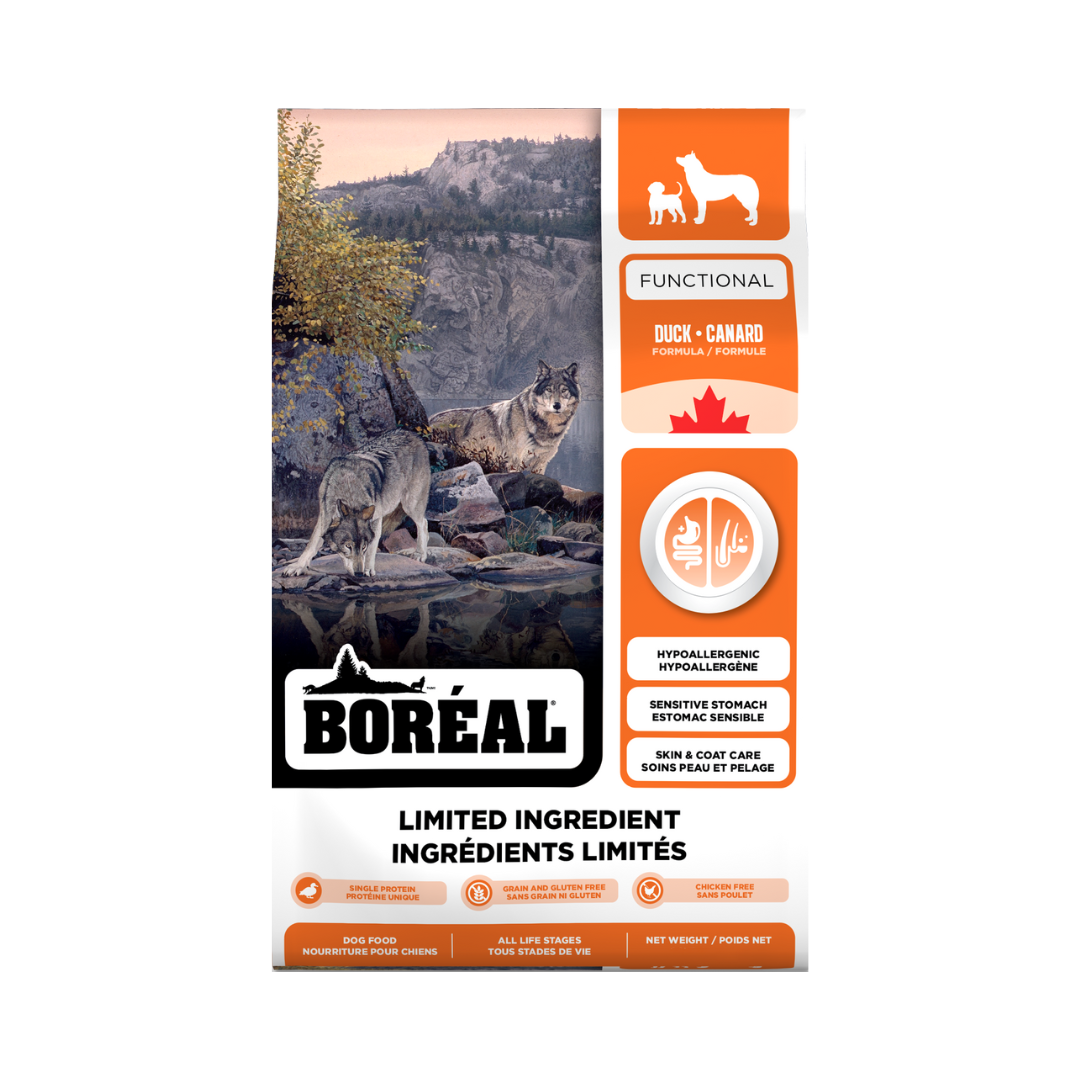 Boreal Vital Dry Dog Food - Functional Limited Ingredient Duck