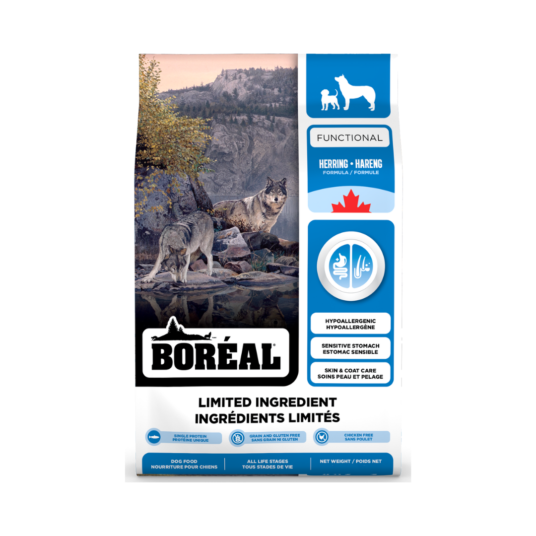 Boreal Vital Dry Dog Food - Functional Limited Ingredient Herring