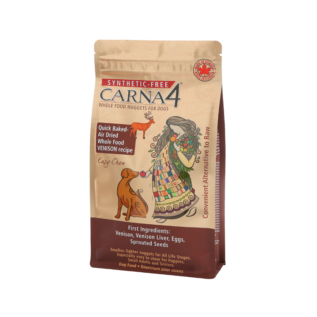 Carna4 Dry Dog Food - Easy-Chew Venison Formula