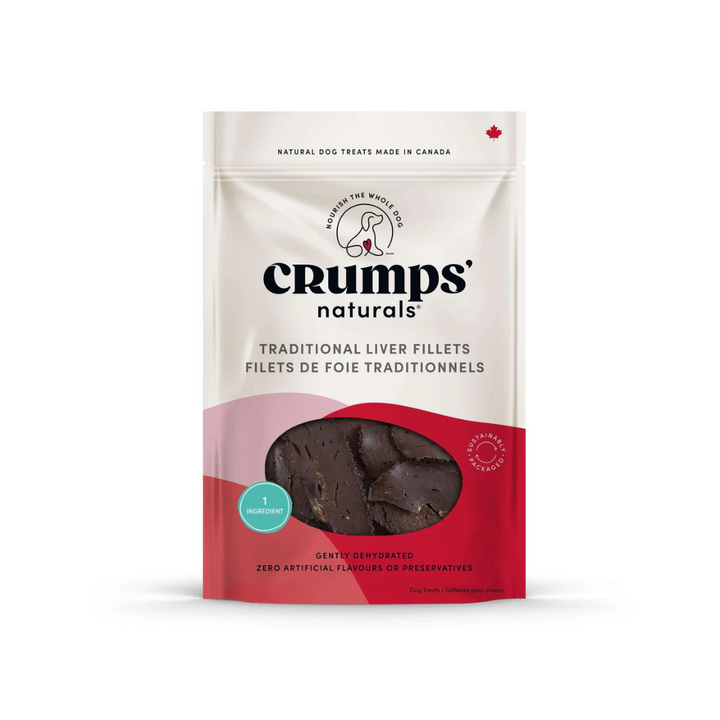 Crumps' Naturals Dog Treats - Traditional Liver Fillets