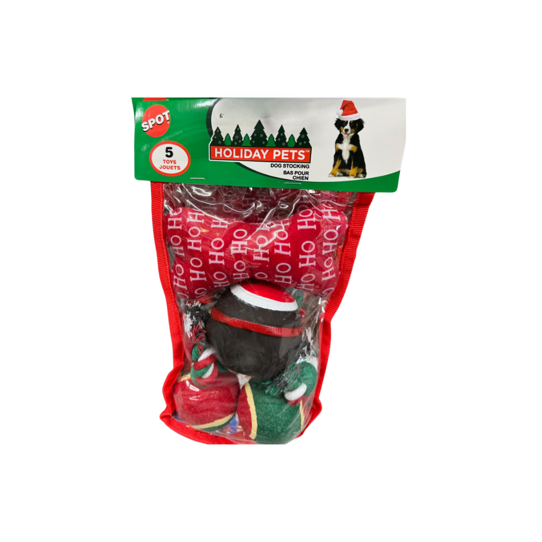 Ethical Pet  Spot Dog Toys - Holiday Dog Stocking