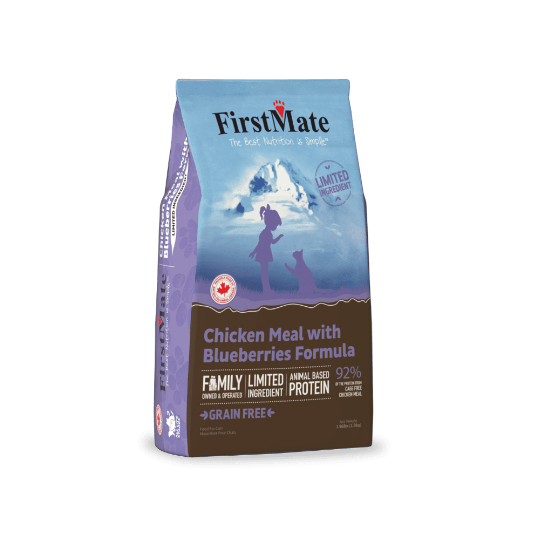 FirstMate Dry Cat Food - Limited Ingredient Chicken Meal With Blueberries Formula