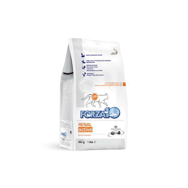 Forza10 Dry Cat Food - Nutraceutic Active Kidney Renal Support Diet