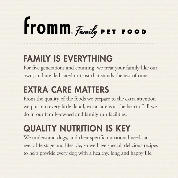 Fromm Dry Dog Food - Gold Adult With Ancient Grains