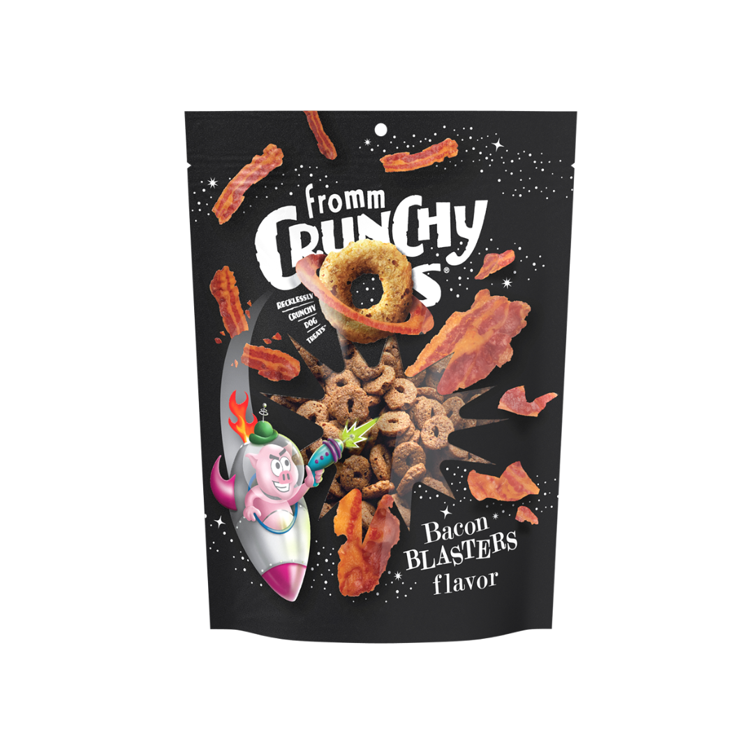 Fromm Dry Dog Treats - Crunchy O's Bacon Blasters Flavor