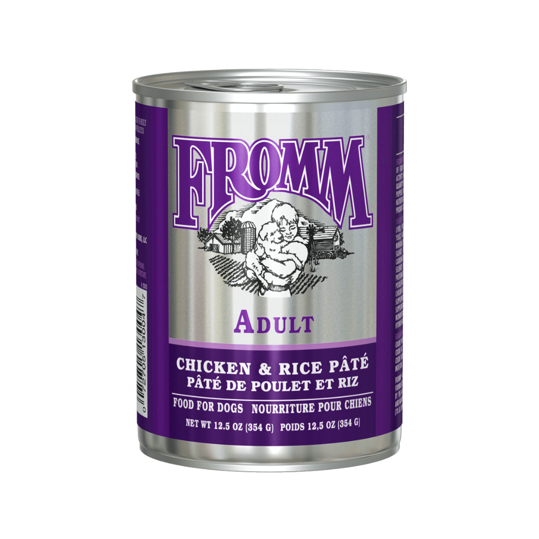 Fromm Wet Dog Food - Classic Chicken & Rice Pate Canned