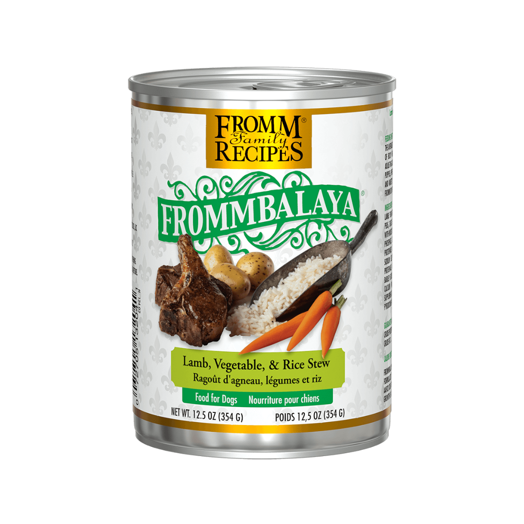 Fromm Wet Dog Food - Frommbalaya Lamb, Vegetable, & Rice Stew Canned