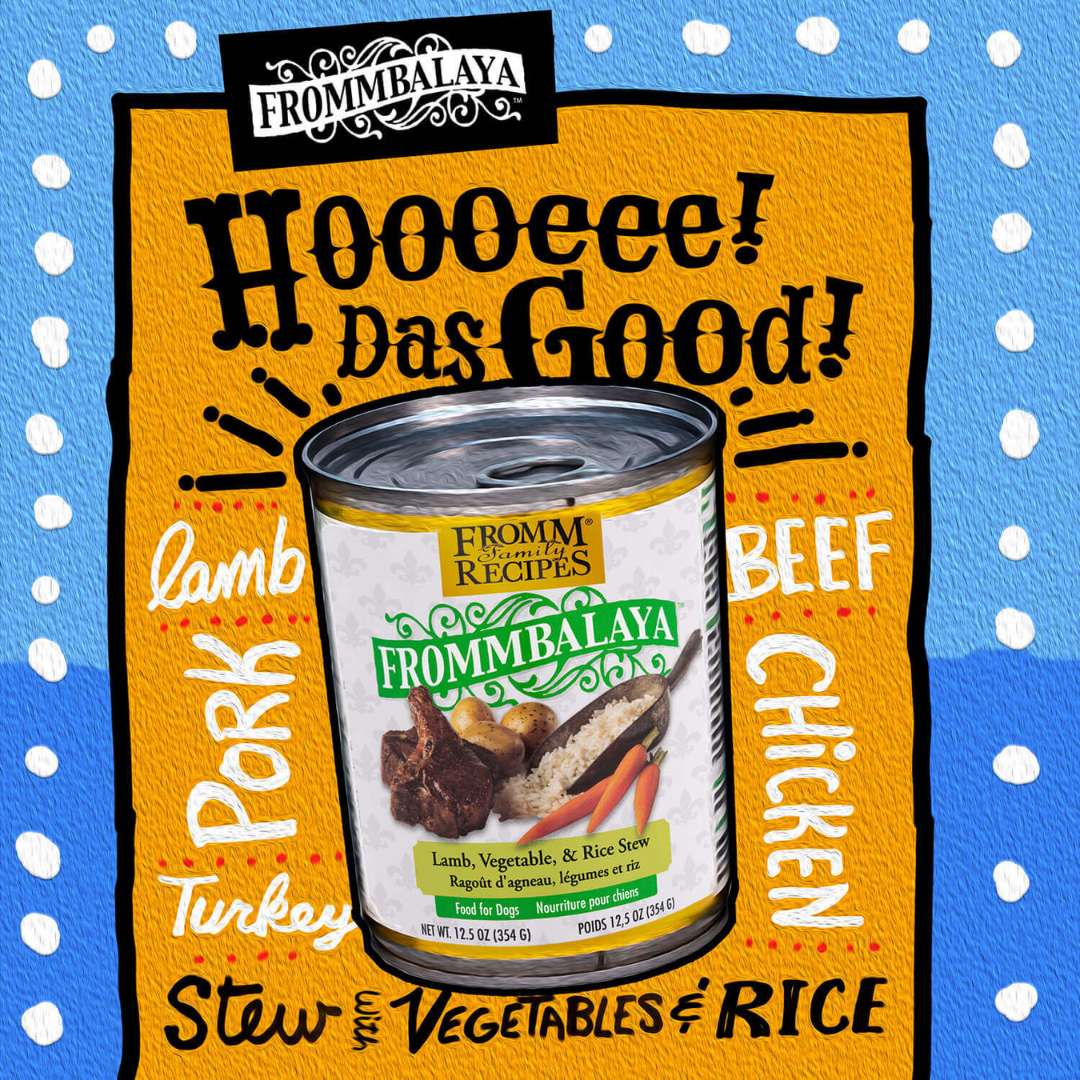 Fromm Wet Dog Food - Frommbalaya Lamb, Vegetable, & Rice Stew Canned