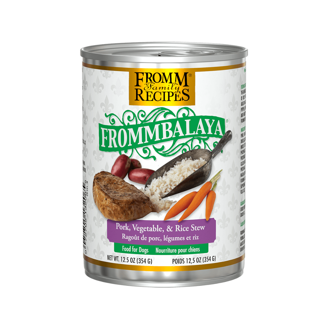 Fromm Wet Dog Food - Frommbalaya Pork, Vegetable, & Rice Stew Canned