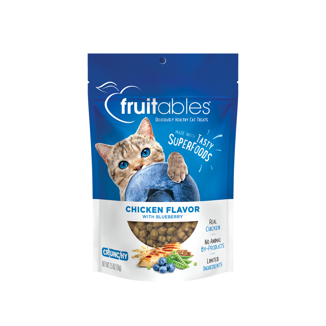 Fruitables Cat Treat - Chicken with Blueberry