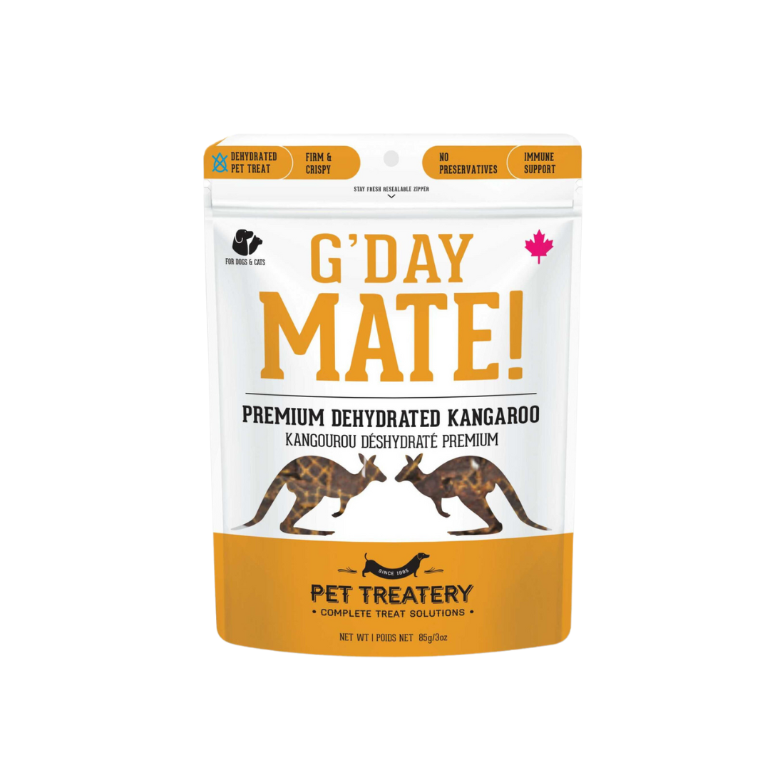 Granville Dehydrated Dog & Cat Treats - G'Day Mate! Premium Kangaroo