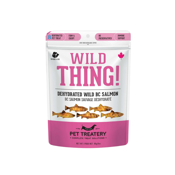 Granville Dehydrated Dog & Cat Treats - Wild Thing! Wild BC Salmon