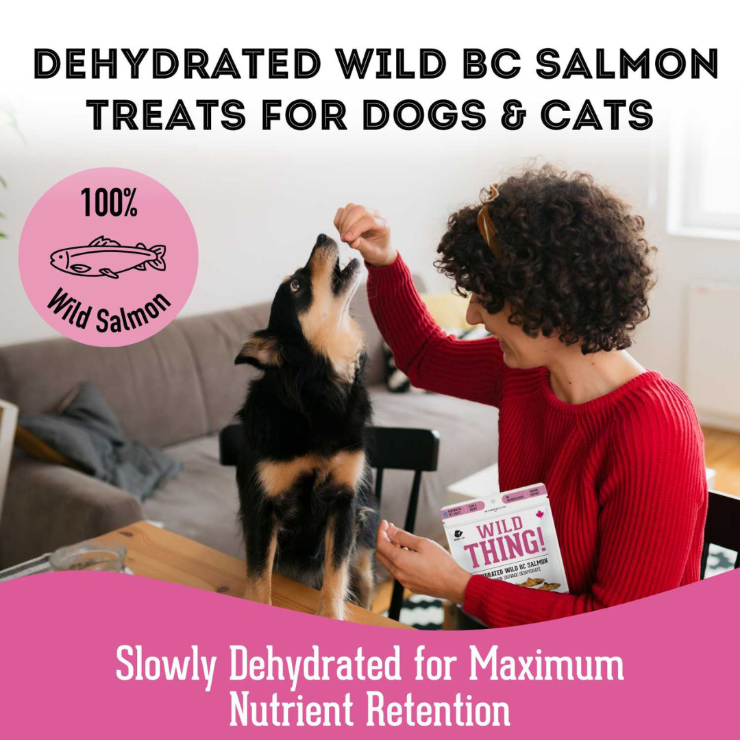 Granville Dehydrated Dog & Cat Treats - Wild Thing! Wild BC Salmon