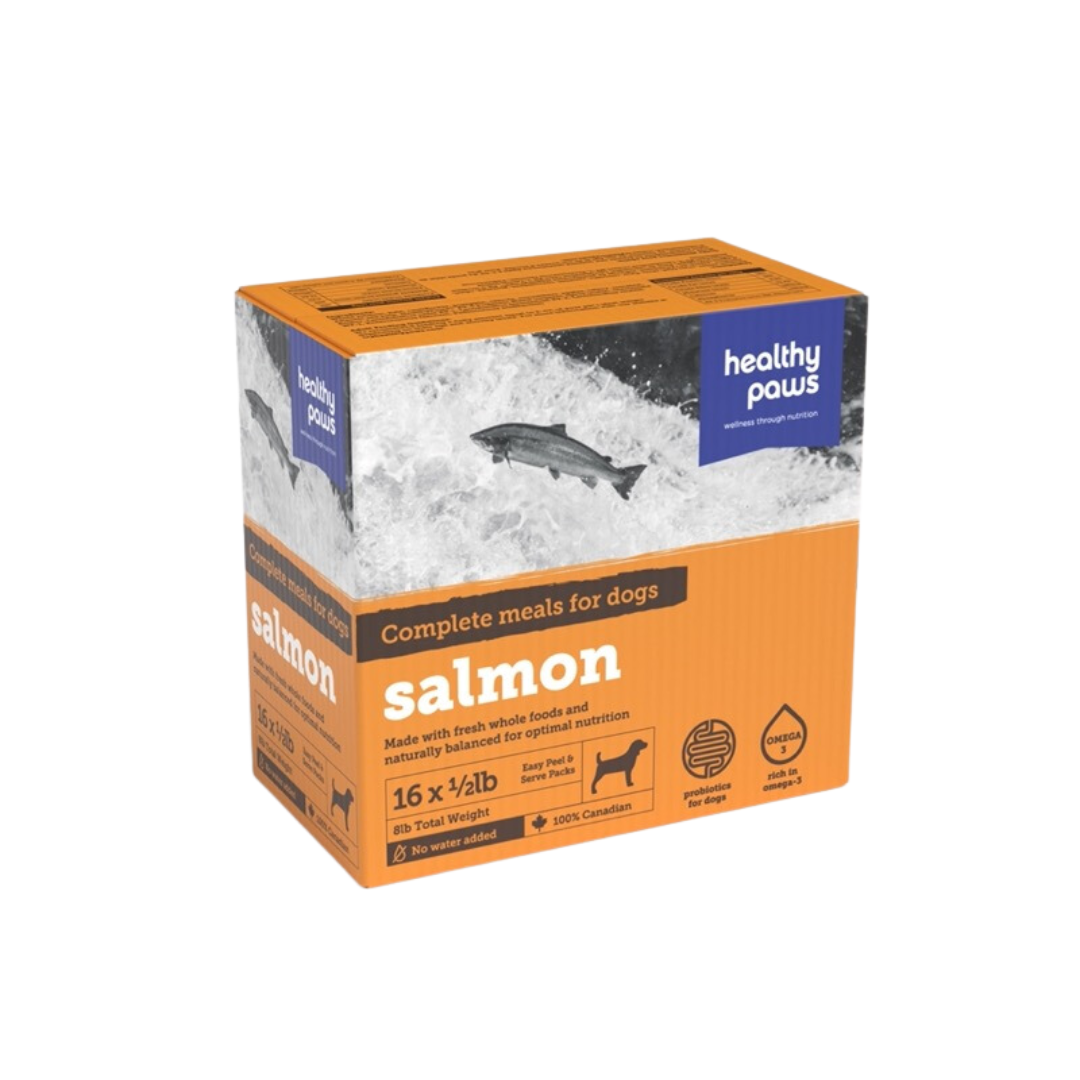 Healthy Paws Frozen Dog Food - Salmon - Canine Complete