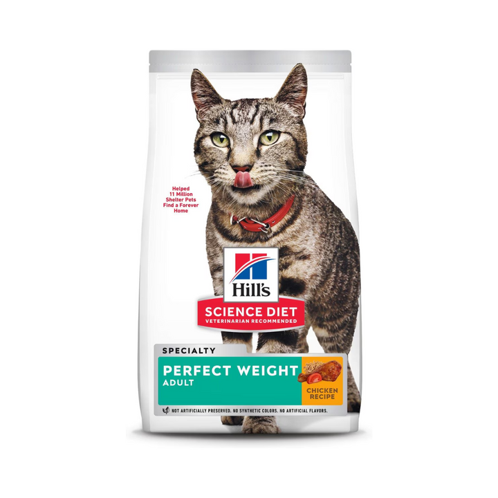 Hill's Science Diet Dry Cat Food - Adult Perfect Weight Chicken Recipe