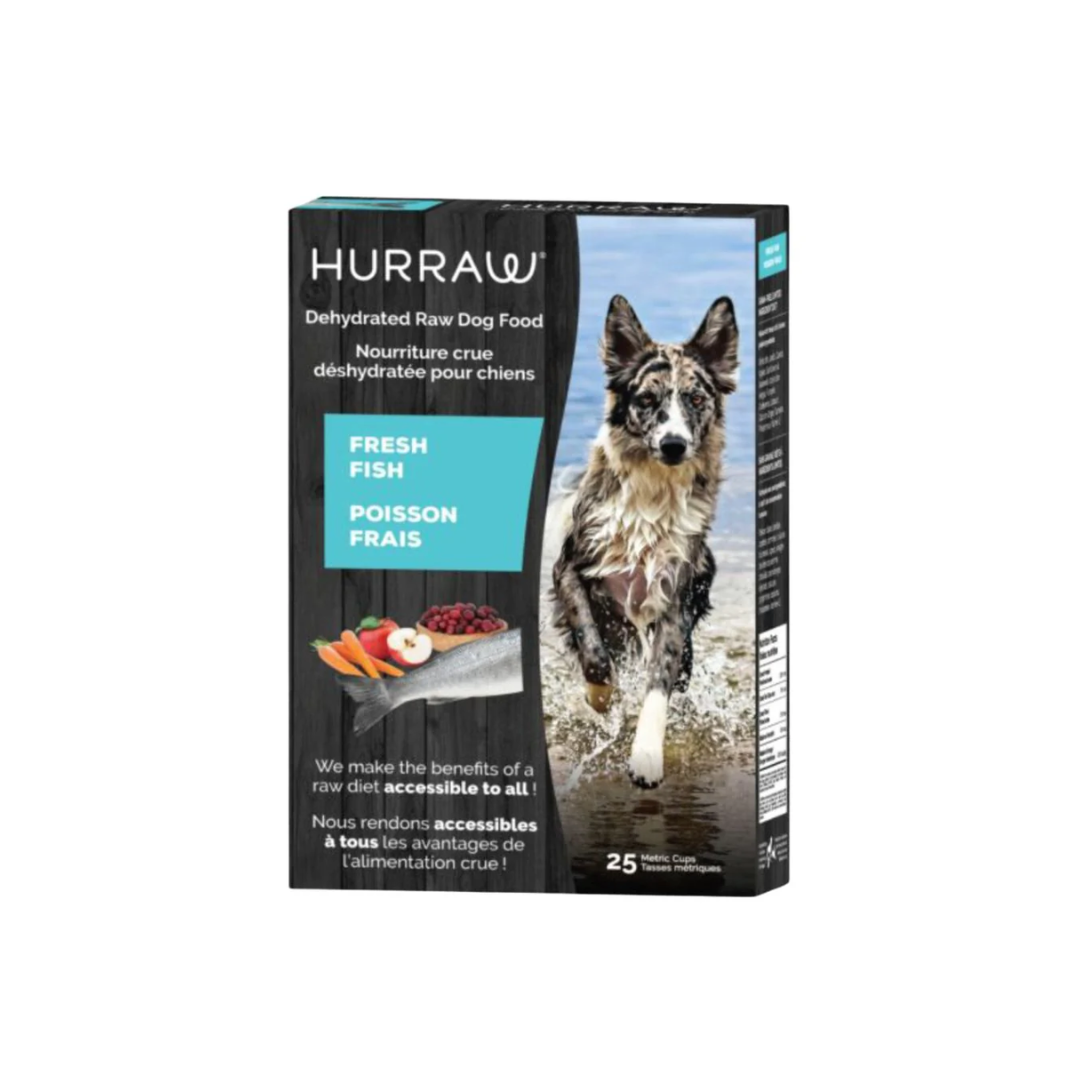 Hurraw Dehydrated Dog Food - Fish