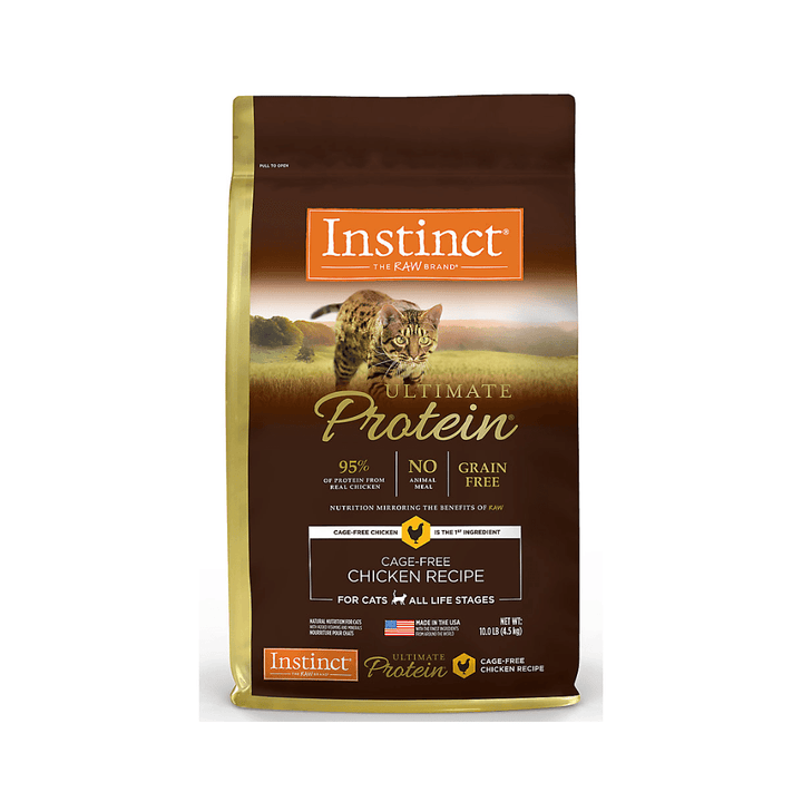 Instinct Dry Cat Food - Ultimate Protein Cage-Free Chicken Recipe 