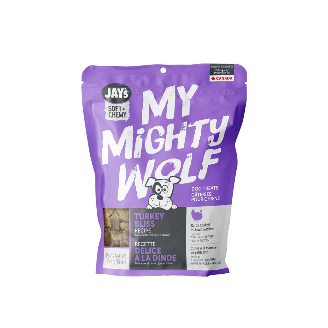 Jay's Dog Treats - My Mighty Wolf Turkey Bliss Recipe