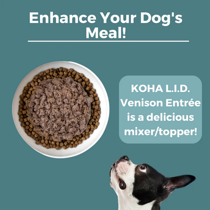 KOHA Wet Dog Food - Limited Ingredient Diet Venison Entrée Canned