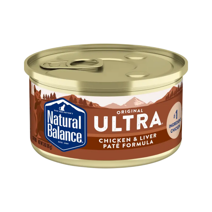 Natural Balance Wet Cat Food - Ultra Chicken & Liver Formula 