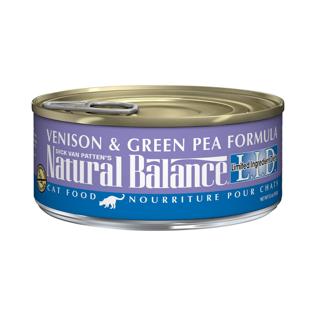 Natural Balance Wet Cat Food - Venison & Chickpea Canned 