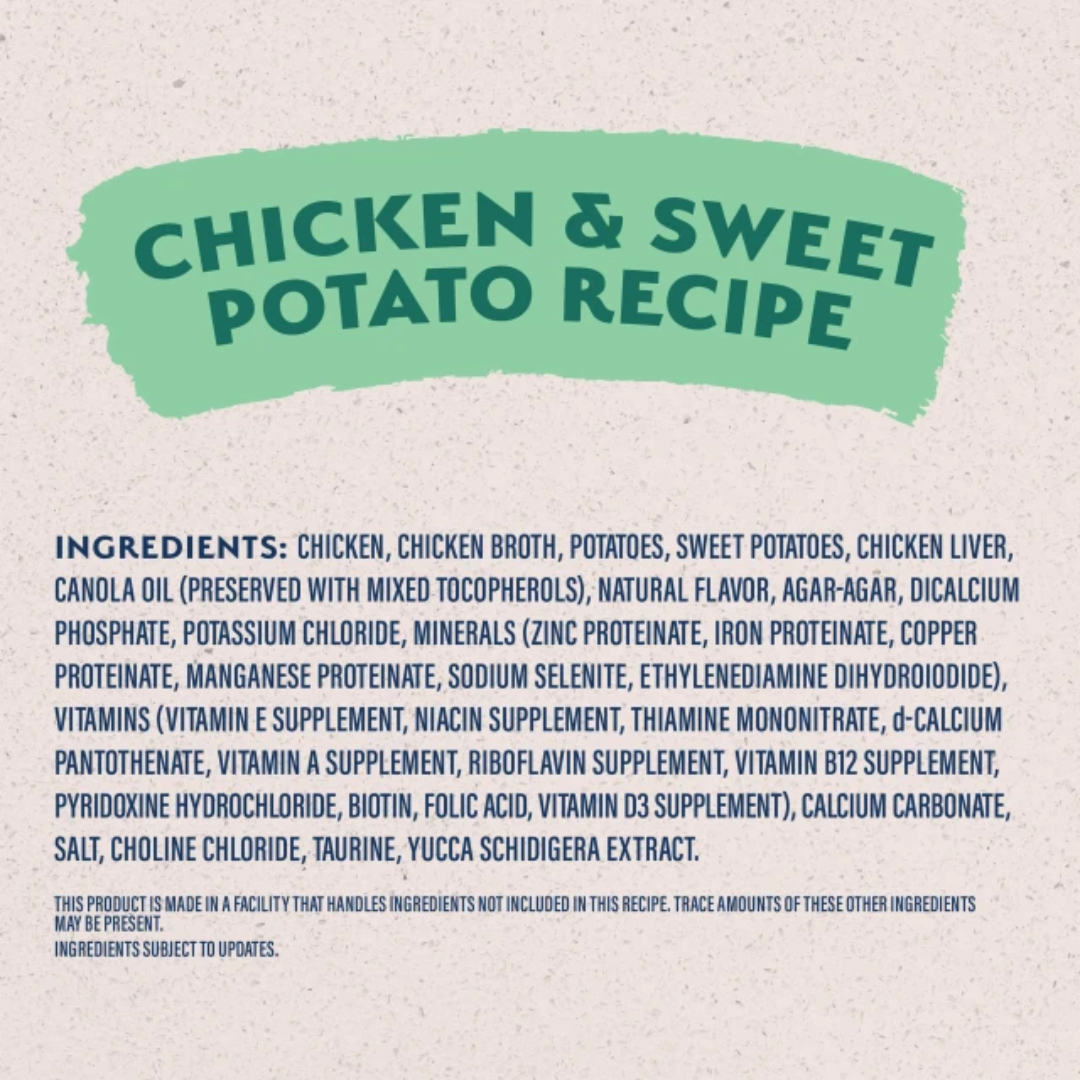 Natural Balance Wet Dog Food - Chicken & Sweet Potato Recipe Canned 