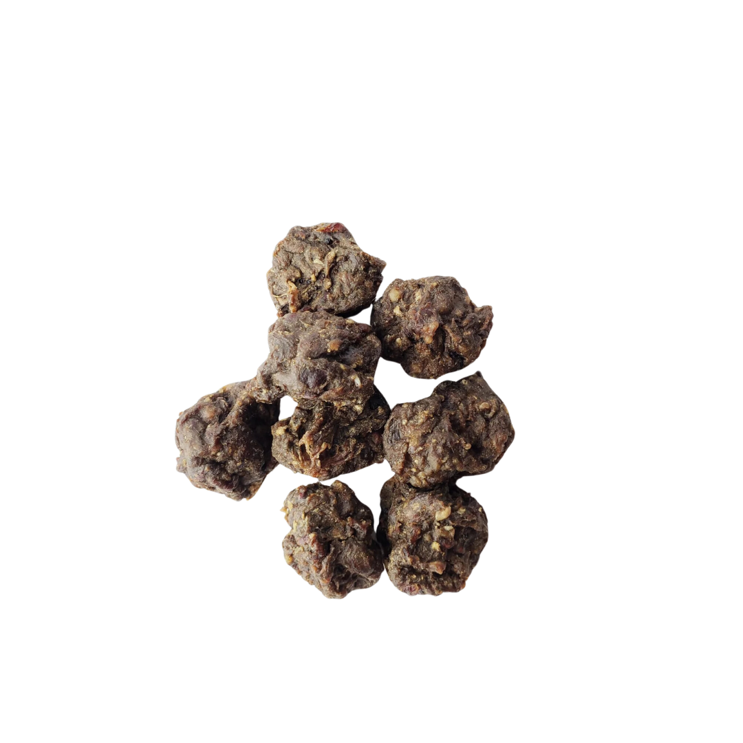 NuWoof Dehydrated Dog and Cat Treats - Meaty Beef Ball