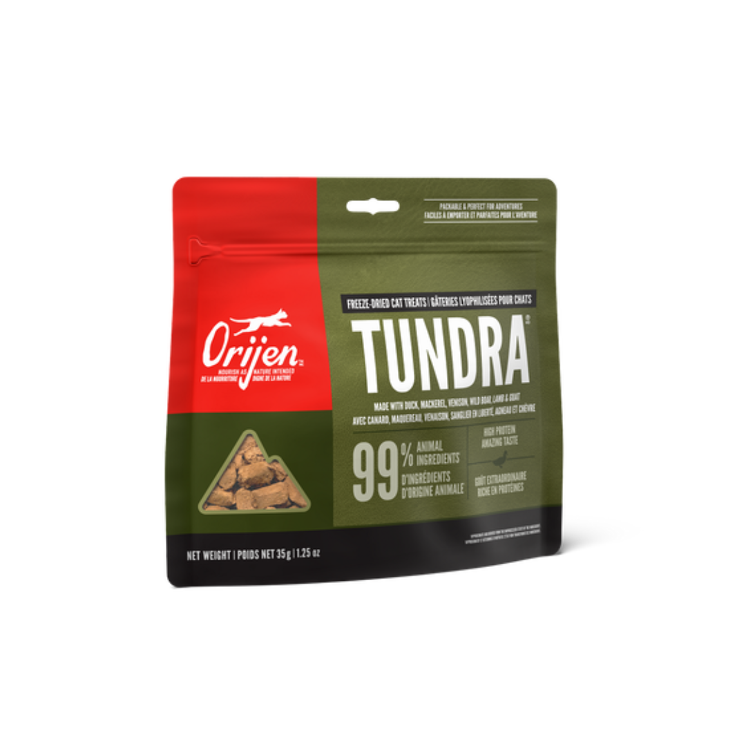 Orijen Freeze Dried Cat Treats - Tundra Recipe