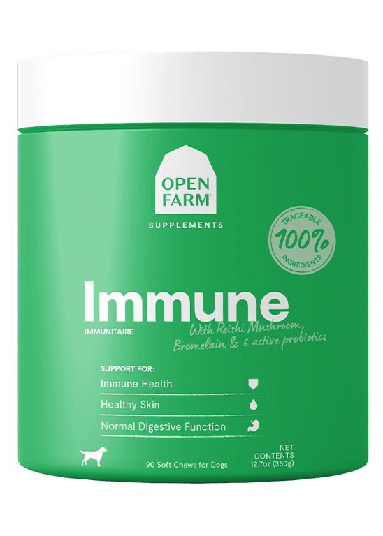 Open Farm Immune Supplement Chews For Dogs 