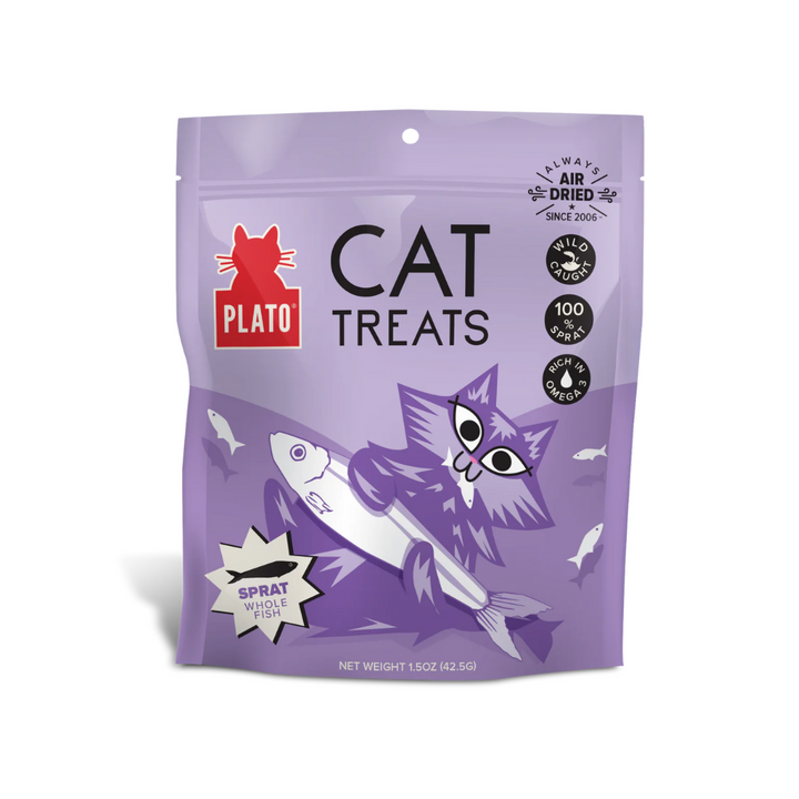 Plato Air Dried Cat Treats - Baltic Sprat