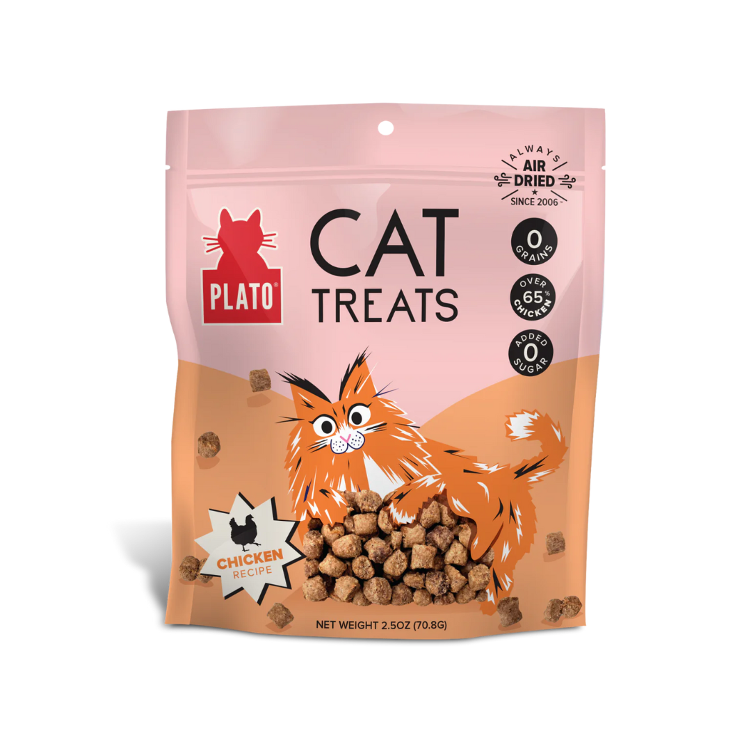 Plato Air Dried Cat Treats - Chicken Recipe