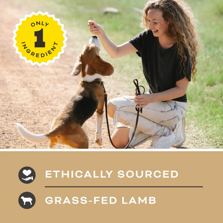 Primal Dehydrated Dog Treats - Let's All Get A Lung Lamb Treats