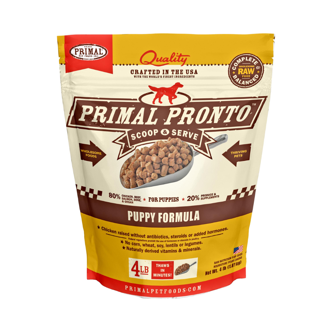 Primal Frozen Dog Food - Pronto Scoop & Serve Puppy Formula