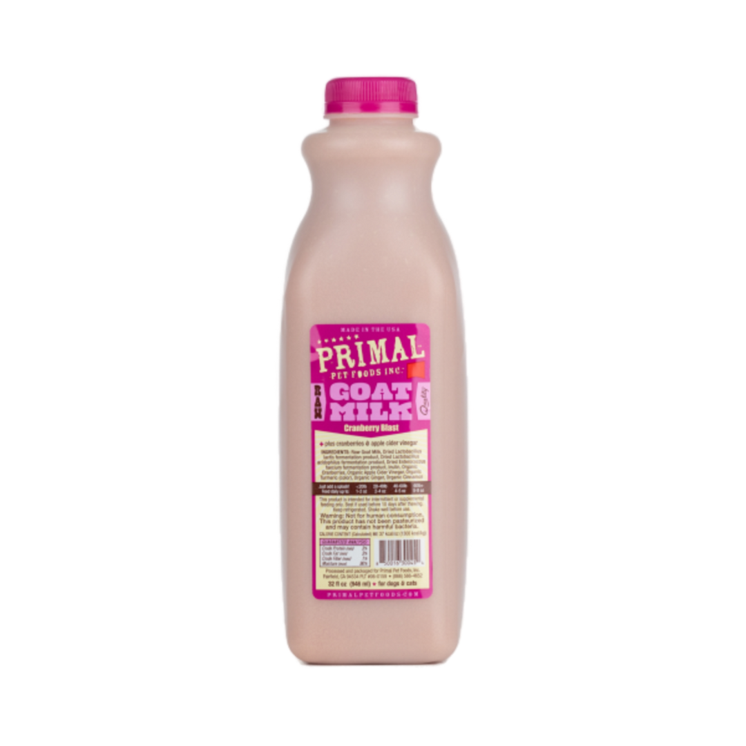 Primal Frozen Dog and Cat Milks - Goat Milk Cranberry Blast