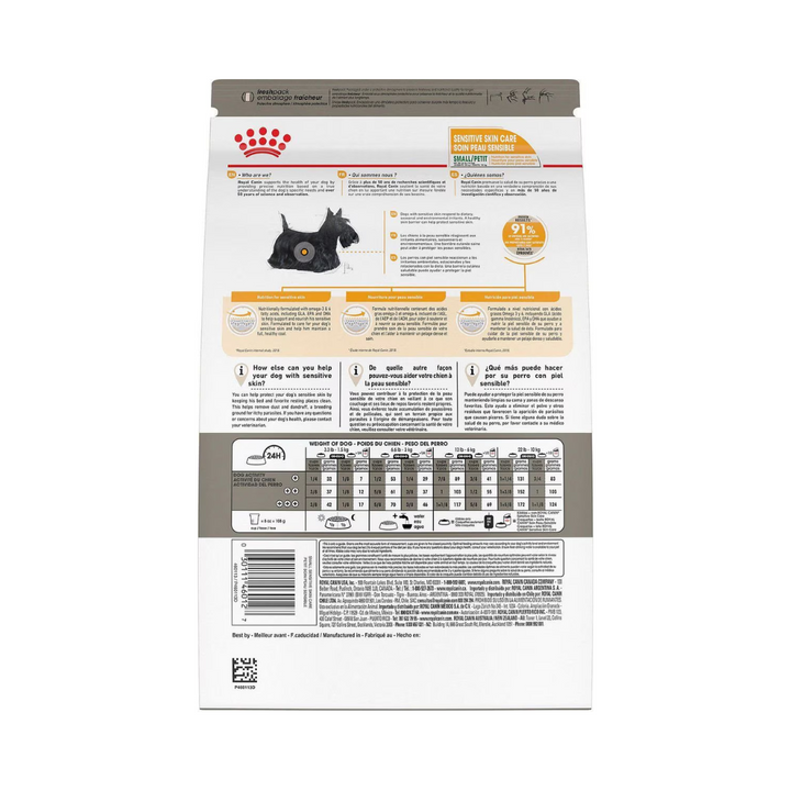 Royal Canin Dry Dog Food - Small Sensitive Skin Care