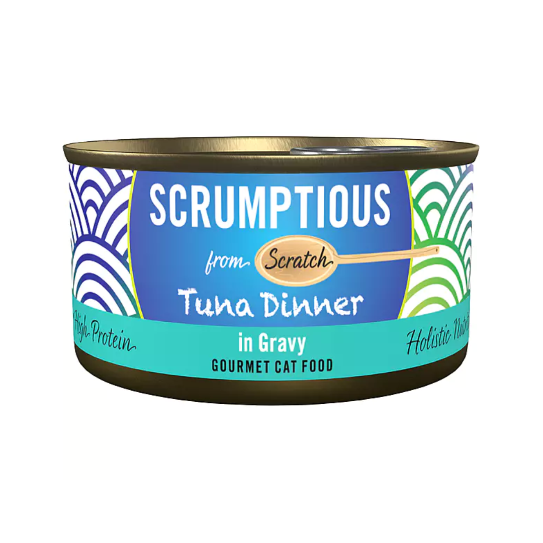 Scrumptious From Scratch Wet Cat Food - Red Meat Tuna Canned