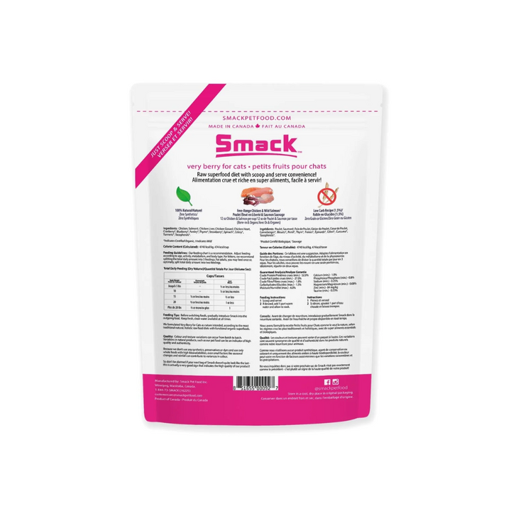 Smack Dehydrated Cat Food - Very Berry