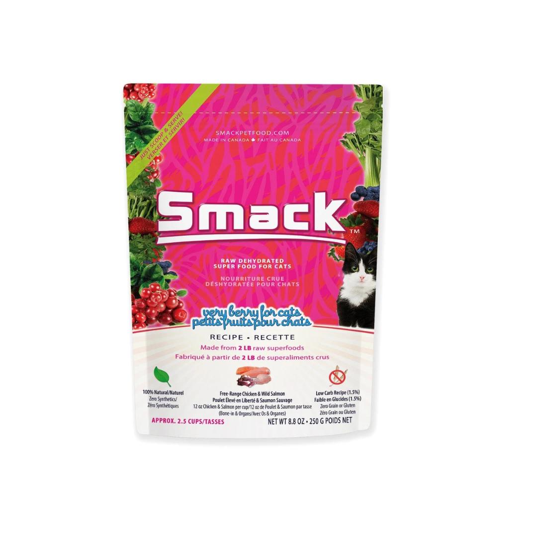 Smack Dehydrated Cat Food - Very Berry