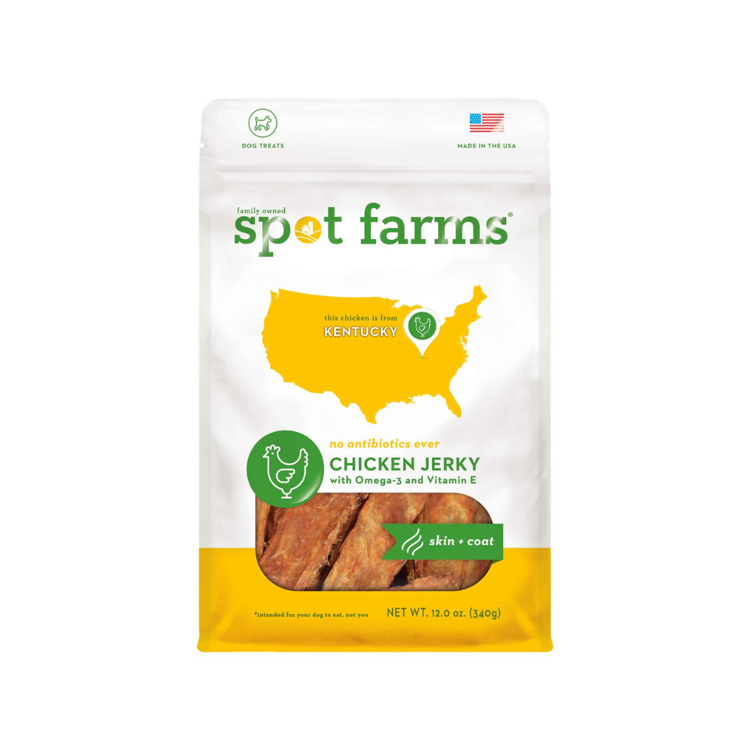 Spot Farms Dog Treats - Chicken Jerky Skin + Coat