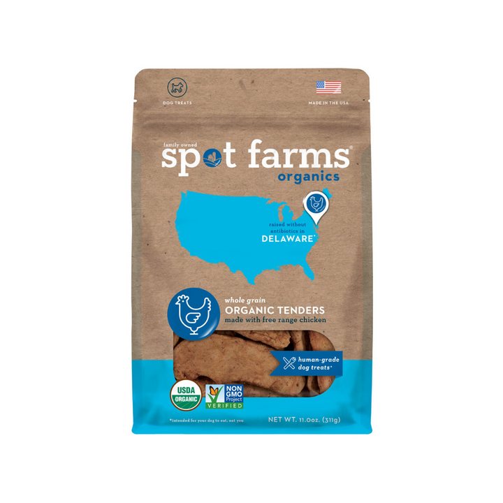 Spot Farms Dog Treats - Organic Chicken Tenders