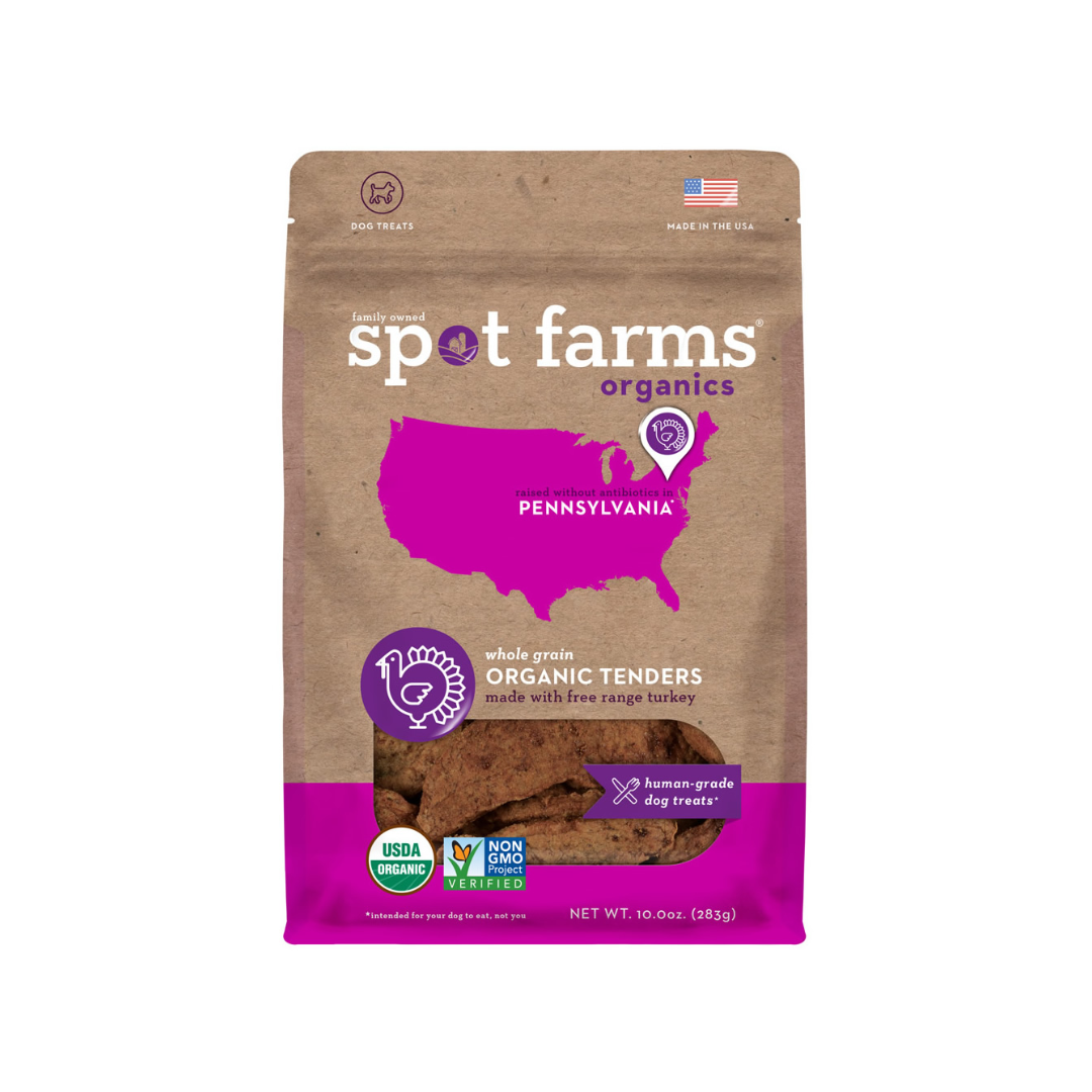 Spot Farms Dog Treats - Organic Turkey Tenders