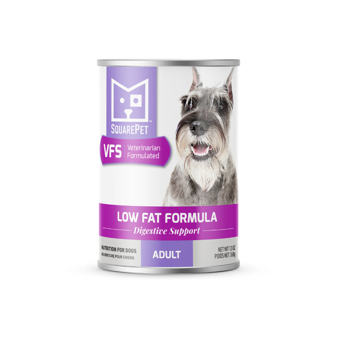 Square Pet Wet Dog Food  - VFS Canine Low Fat Formula Canned