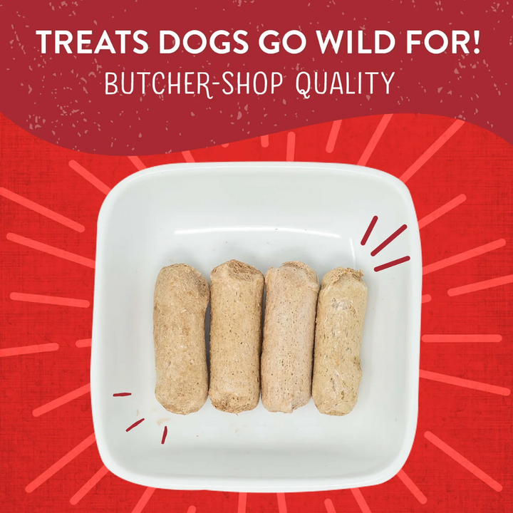 Stella & Chewy's Freeze-Dried Dog Treats - Wild Weenies Red Meat Recipe