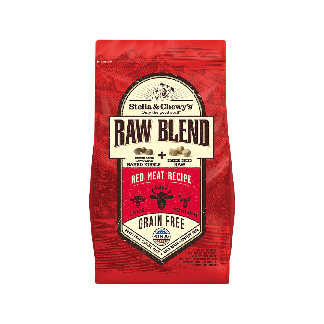 Stella & Chewy's Freeze-Dried Raw Blend Dog Food -Red Meat Kibble